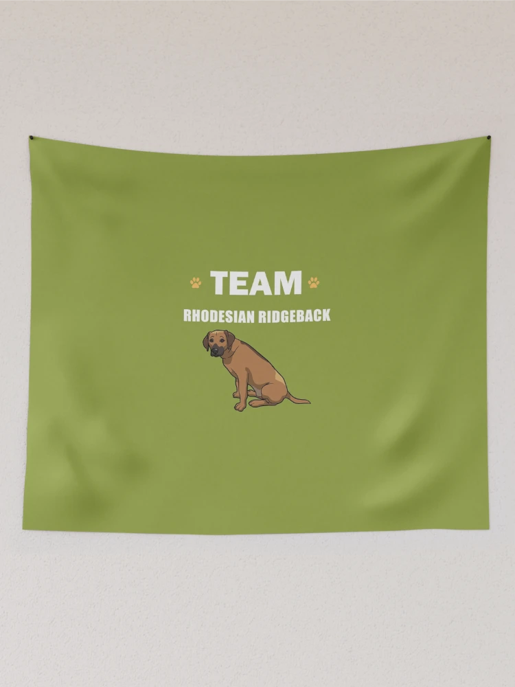 Thumbnail 2 of 3, Tapestry, Team Rhodesian Ridgeback designed and sold by AlwaysAwesome.