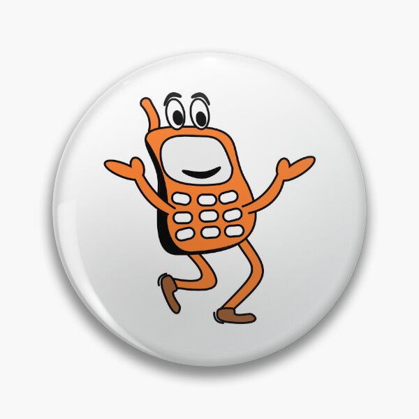 Item preview, Cute Little Phone Guy Sticker designed and sold by semioddfinds.