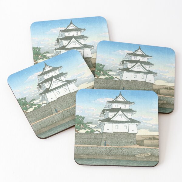 Item preview, Takamatsu Castle in Sanuki by Kawase Hasui designed and sold by Takeda-art.