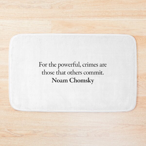 Item preview, Noam Chomsky Communist Quote designed and sold by betterquotes.