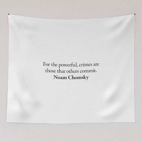 Item preview, Noam Chomsky Communist Quote designed and sold by betterquotes.