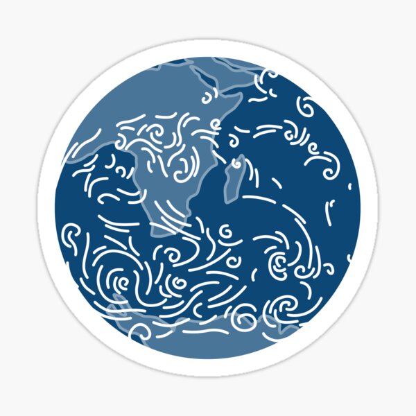 Iconic Earth Sticker