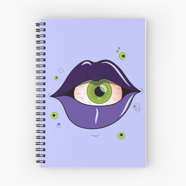 Aperçu de l'œuvre Spooky eye in mouth créée et vendue par LybiesMood.