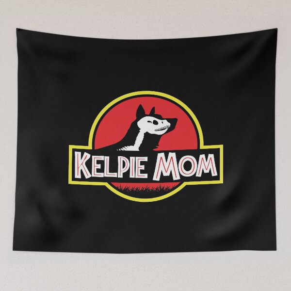 Item preview, (For Dark Background) Jurassic Australian Kelpie Mom designed and sold by More Cute Dogs.