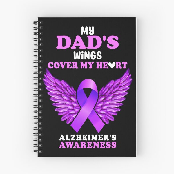 Item preview, My Dads Wings Cover My Heart Alzheimers Awareness Memories Gift designed and sold by TMelonShop.
