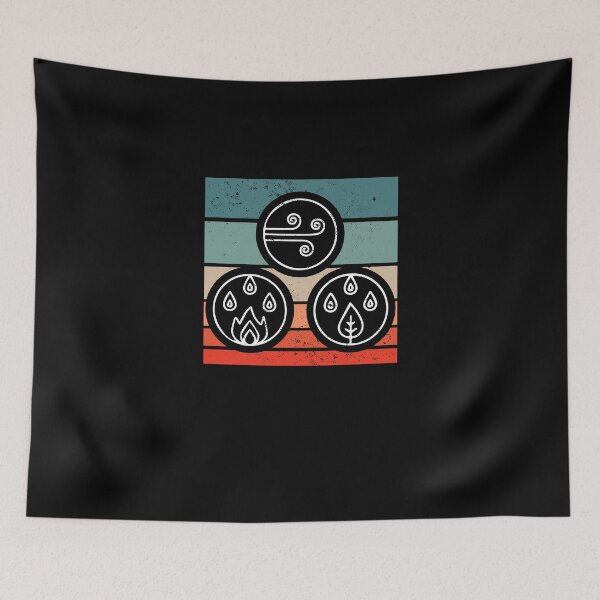 Item preview, Retro Vintage Dosha Elements Vata Pitta Kapha Ayurveda Life designed and sold by Nessshirts.