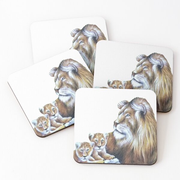 Item preview, Powerful Lion Painting designed and sold by Hanh-Gallery.