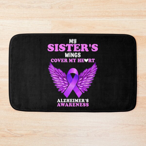 Item preview, My Sisters Wings Cover My Heart Alzheimers Awareness Month Gift designed and sold by TMelonShop.