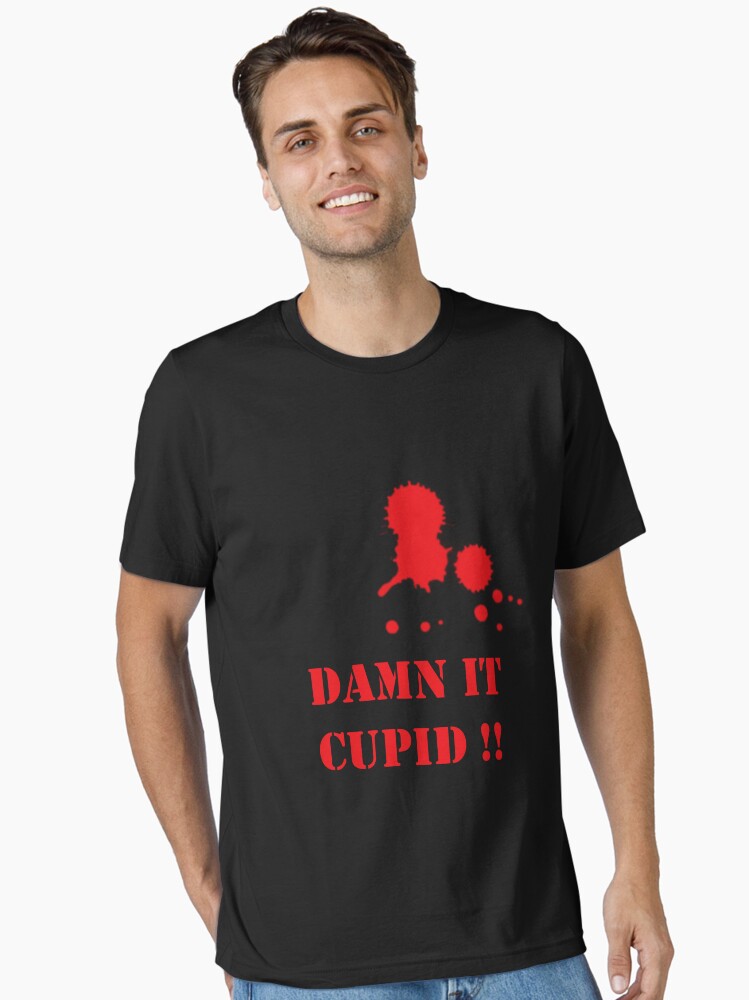 Thumbnail 2 of 7, Essential T-Shirt, damn it Cupid !! designed and sold by missnmn.