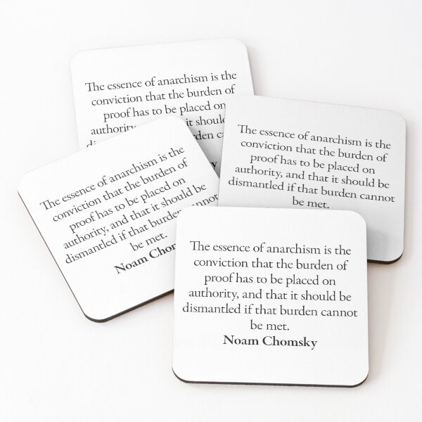 Item preview, Noam Chomsky Communist Quote designed and sold by betterquotes.