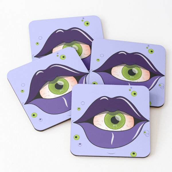 Item preview, Spooky eye in mouth designed and sold by LybiesMood.