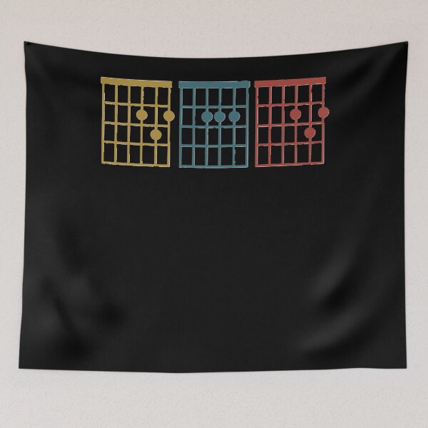 Item preview, Mens Vintage Guitar Chord Dad   designed and sold by Jerrtivers.