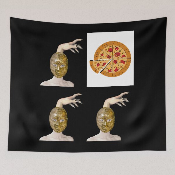 Item preview, WITCHES WANT PIZZA -2- (in black) (What Witches Want) | Halloween Witch Hand | Halloween Costume | Funny Halloween designed and sold by CosmicStory.