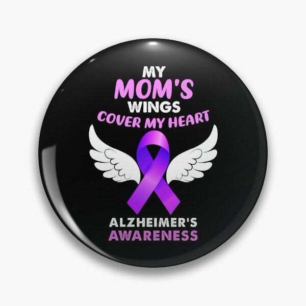 Item preview, My Moms Wing Cover My Heart Memory Alzheimers Awareness Walk Gift designed and sold by TMelonShop.
