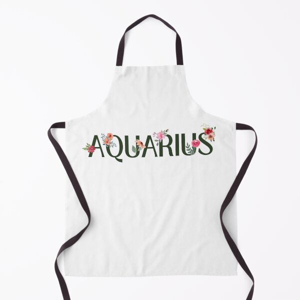 Item preview, Floral Aquarius Zodiac Sign designed and sold by Hellofriendco.