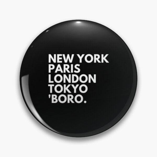 Item preview, New York Paris London Tokyo Middlesbrough Boro designed and sold by damianevans6.