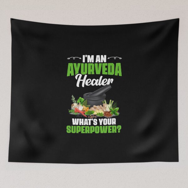 Item preview, Ayurveda Healing Superpower For An Alternative Medicine Fan designed and sold by Nessshirts.