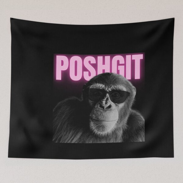 Item preview, PoshGIT Monkey Cool 2 designed and sold by PoshGIT.