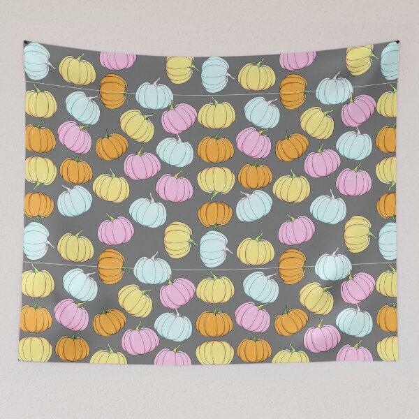 Item preview, Pumpkin pattern in pastel designed and sold by Ninaeva.