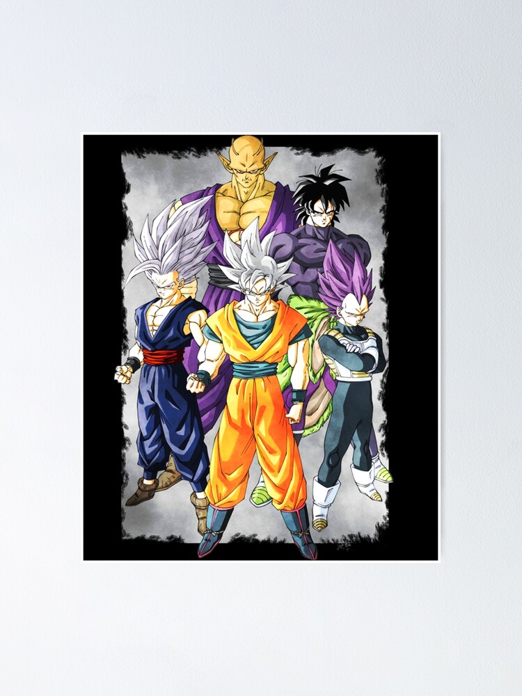 Dragonball Z Poster Anime Collage 24x36 - Dragon Ball Z Wall Art