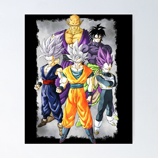 Dragonball Z Poster Anime Collage 24x36 - Dragon Ball Z Wall Art Print  Decor New