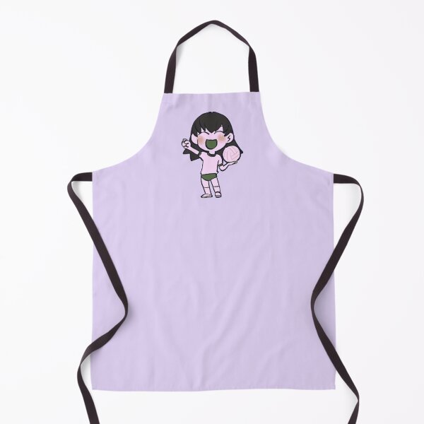 Item preview, I draw chibi pastel pink tomo with volleyball / azumanga daioh designed and sold by RansRoom.