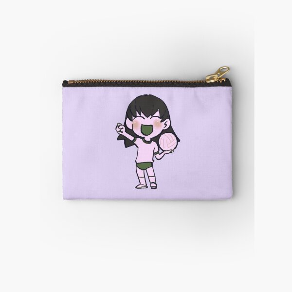 Item preview, I draw chibi pastel pink tomo with volleyball  / azumanga daioh designed and sold by RansRoom.