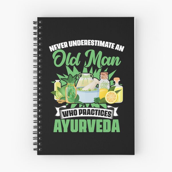 Item preview, Never Underestimate An Old Man Funny Dosha Ayurveda Healer designed and sold by Nessshirts.