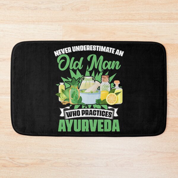 Item preview, Never Underestimate An Old Man Funny Dosha Ayurveda Healer designed and sold by Nessshirts.