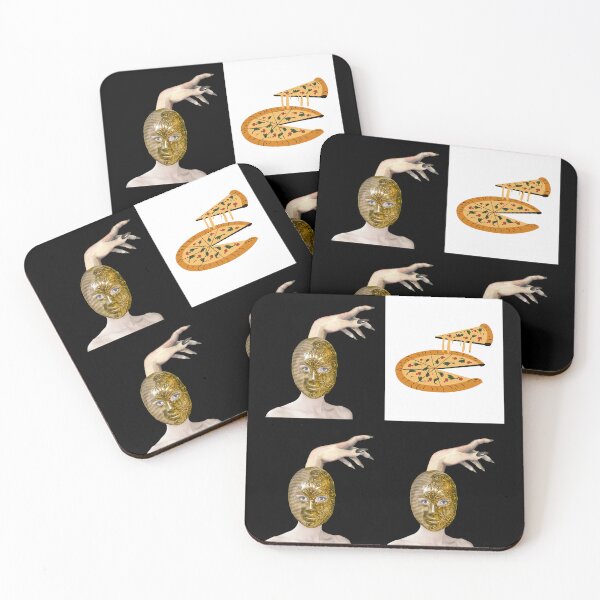 Item preview, WITCHES WANT PIZZA -3- (in black) (What Witches Want) | Halloween Witch Hand | Halloween Costume | Funny Halloween designed and sold by CosmicStory.