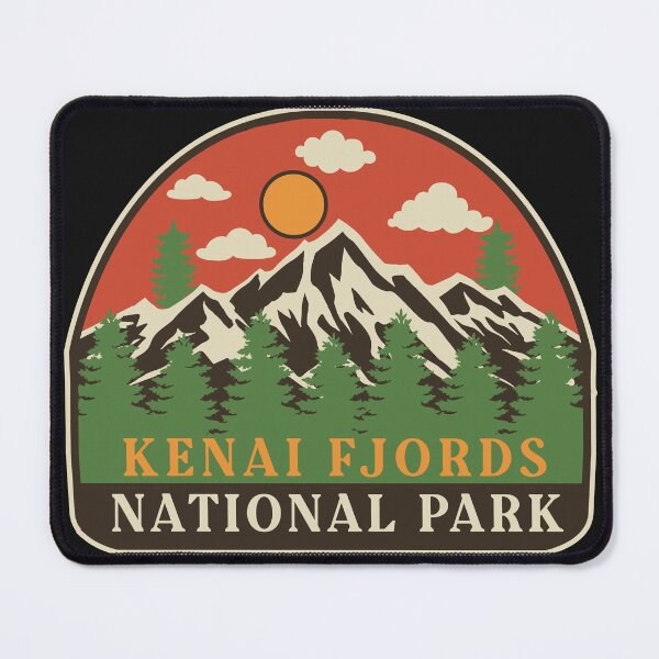 Item preview, Kenai Fjords National Park - Vintage designed and sold by Nature-mark.