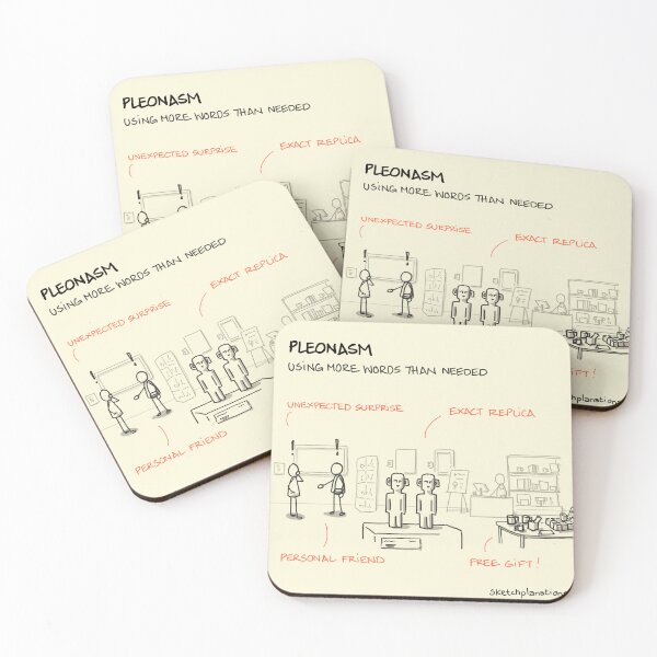 Item preview, Pleonasm designed and sold by Sketchplanations.