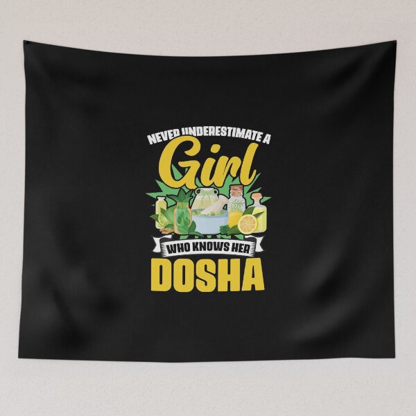 Item preview, Never Underestimate A Girl Funny Ayurvedic Ayurveda Healer designed and sold by Nessshirts.