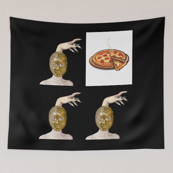 Item preview, WITCHES WANT PIZZA -4- (in black) (What Witches Want) | Halloween Witch Hand | Halloween Costume | Funny Halloween designed and sold by CosmicStory.