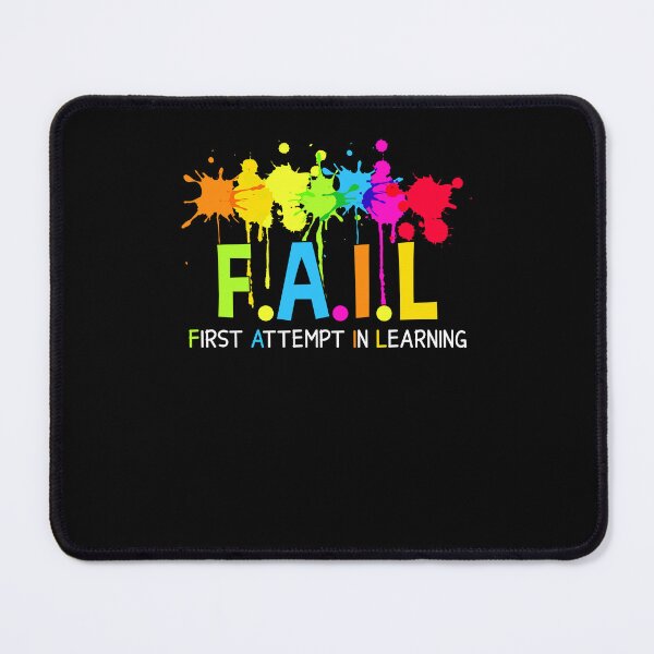 Item preview, Fail First Attempt In Learning Motivational Quote Back To School Student designed and sold by battkozeller2.