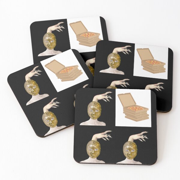 Item preview, WITCHES WANT PIZZA -5- (in black) (What Witches Want) | Halloween Witch Hand | Halloween Costume | Funny Halloween designed and sold by CosmicStory.
