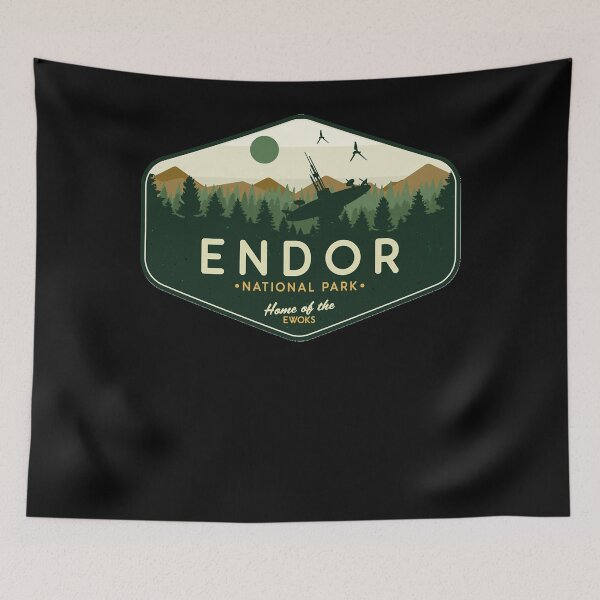 Item preview, Endor-National-Park-Home-of-the-Ewoks-Classic-T-Shirt designed and sold by MattLRagle1.