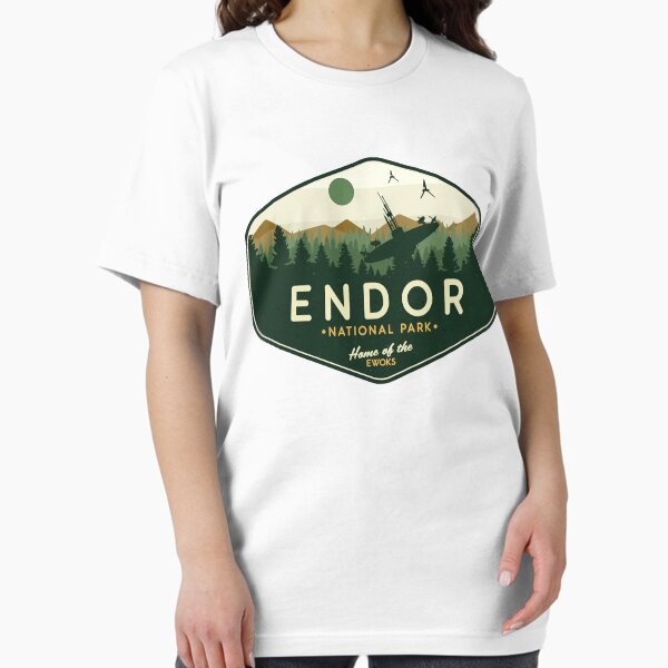 Item preview, Camiseta clásica del parque nacional Endor, hogar de los ewoks designed and sold by MattLRagle1.