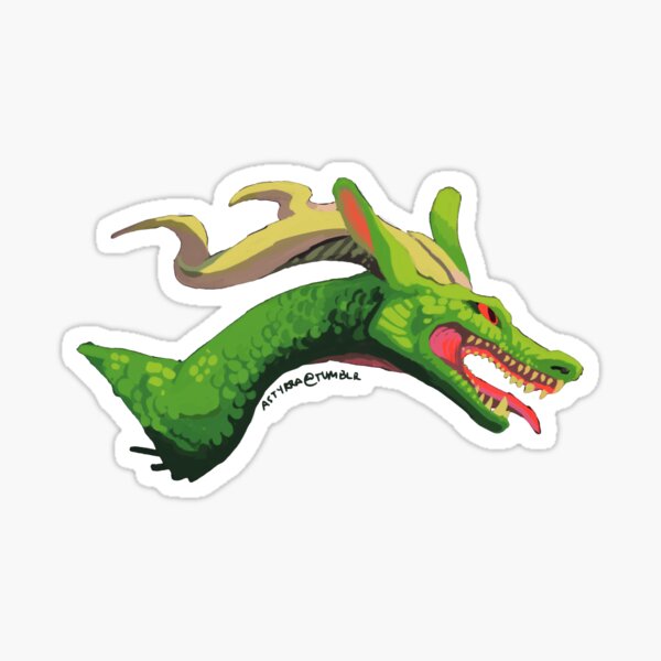 Green Dragon Sticker
