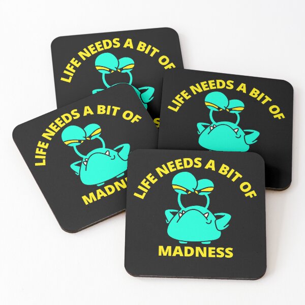Item preview, Life needs a bit of madness - sea creature designed and sold by RockBeeDesigns.