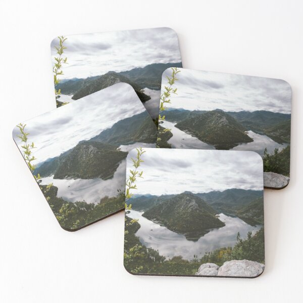 Item preview,  Beautiful green landscape with mountains art designed and sold by BEAUTY ⭐⭐⭐⭐⭐.