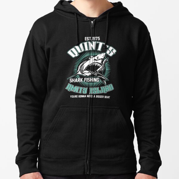 Deep Sea Shark Fishing By Quints Hoodie