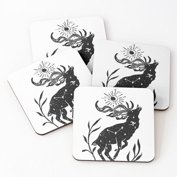 Item preview, ciervo lino designed and sold by Threeleaves.