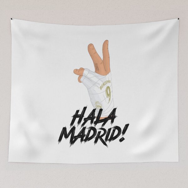 Item preview, Hala Madrid No 9, Los BLancos designed and sold by NdwikTopDesign.