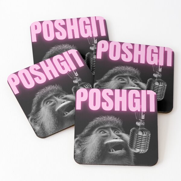 Aperçu de l'œuvre PoshGIT Singe Cool 4 créée et vendue par PoshGIT.