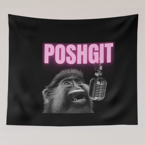 Item preview, PoshGIT Monkey Cool 4 designed and sold by PoshGIT.