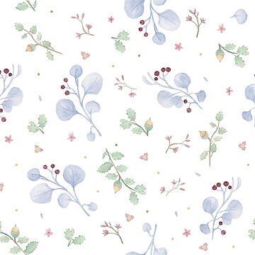 Artwork thumbnail, winter flowers by Aquilicun