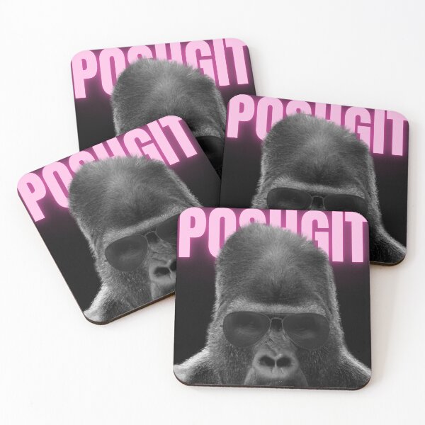 Artikelvorschau, PoshGIT Monkey Cool 5 entworfen und verkauft von PoshGIT.