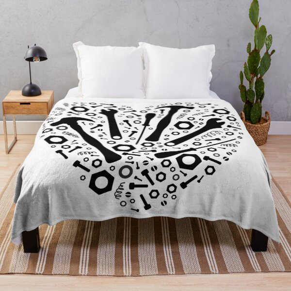 Item preview, Mechanic Love - Graphic Tools in a Heart designed and sold by XOOXOO.