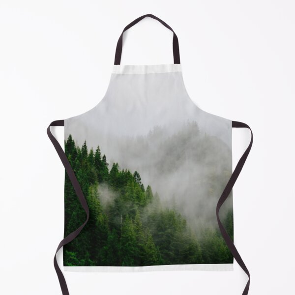 Item preview, Beautiful green landscape with mountains and fog art designed and sold by BEAUTY ⭐⭐⭐⭐⭐.
